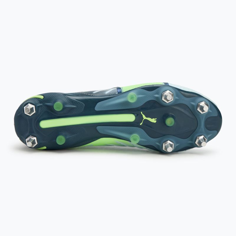 PUMA King Ultimate MxSG Herren Fußballschuhe frosted dew/fizzy apple 4