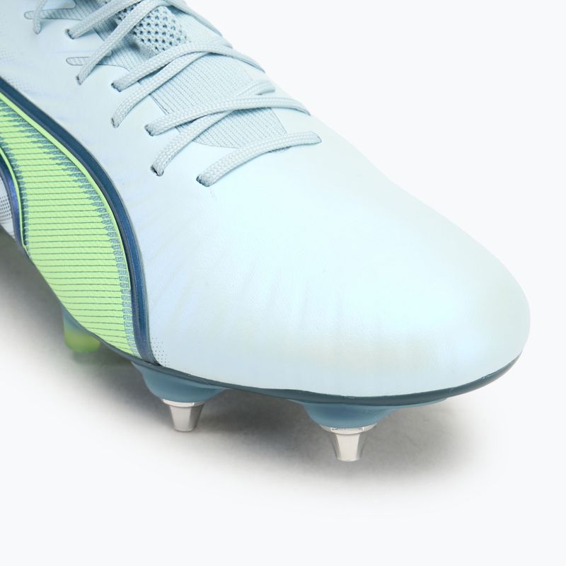 PUMA King Ultimate MxSG Herren Fußballschuhe frosted dew/fizzy apple 7