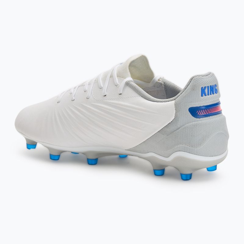 PUMA King Match FG/AG Fußballschuhe puma weiß/bluemazing/flat light grey/sunset glow 3