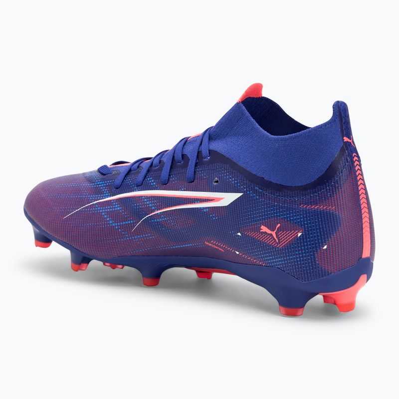 PUMA Ultra 5 Match+ FG/AG Lapislazuli/Puma Weiß/Sonnenuntergang Gloe Fußballschuhe 3