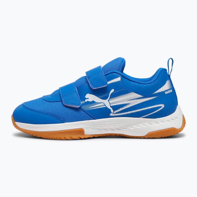 Kinder-Hallensportschuhe PUMA Varion II V Jr puma team royal/puma weiß/gum 9