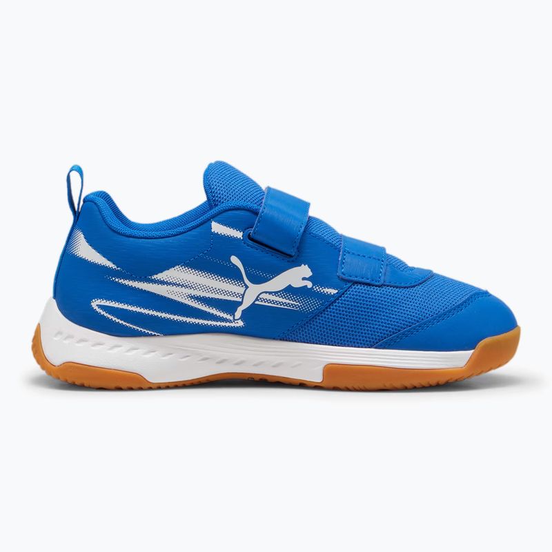 Kinder-Hallensportschuhe PUMA Varion II V Jr puma team royal/puma weiß/gum 10