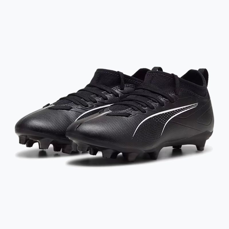 PUMA Ultra 5 Match FG/AG Jr Kinder Fußballschuhe puma schwarz/puma weiß 8