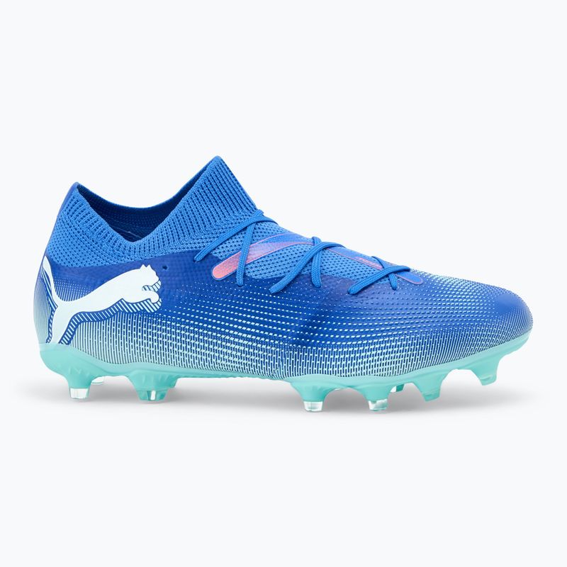 Fußballschuhe PUMA Future 7 Play It hyperlink blue/mint/puma white 2