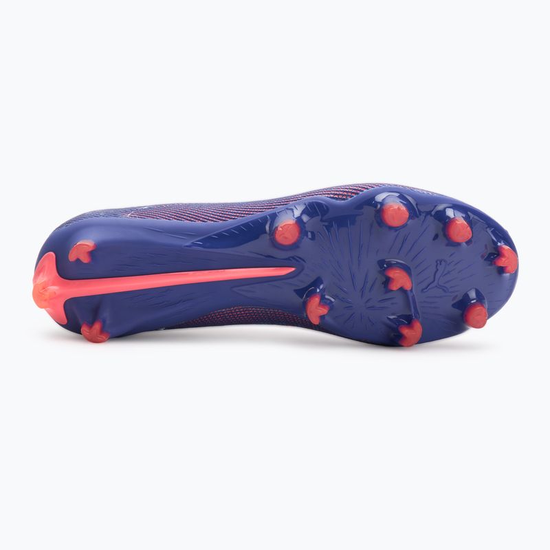 PUMA Ultra 5 Pro FG/AG Lapislazuli/Puma Weiß/Sonnenuntergang Gloe Fußballschuhe 4