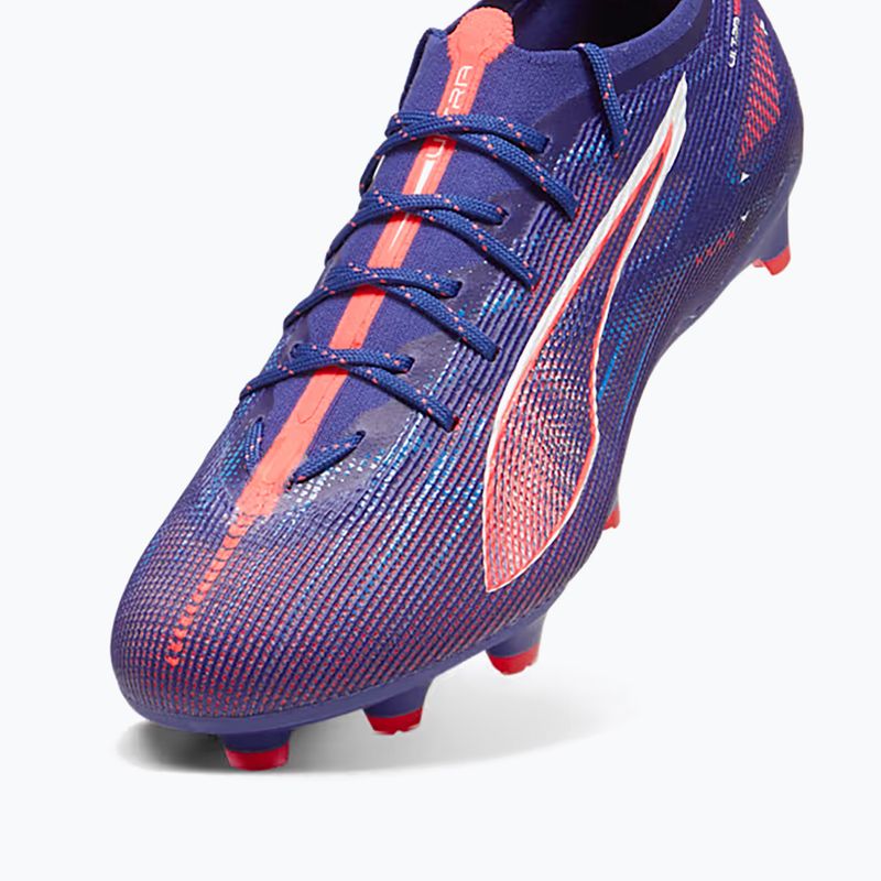 PUMA Ultra 5 Pro FG/AG Lapislazuli/Puma Weiß/Sonnenuntergang Gloe Fußballschuhe 12