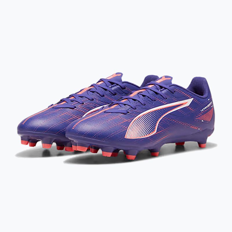 PUMA Ultra 5 Play FG/AG Lapislazuli/Puma Weiß/Sunset Gloe Fußballschuhe