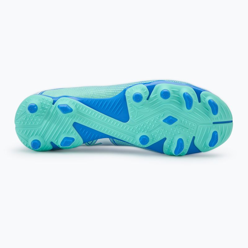 Fußballschuhe Kinder PUMA Future 7 Play FG/AG Jr hyperlink blue/mint/puma white