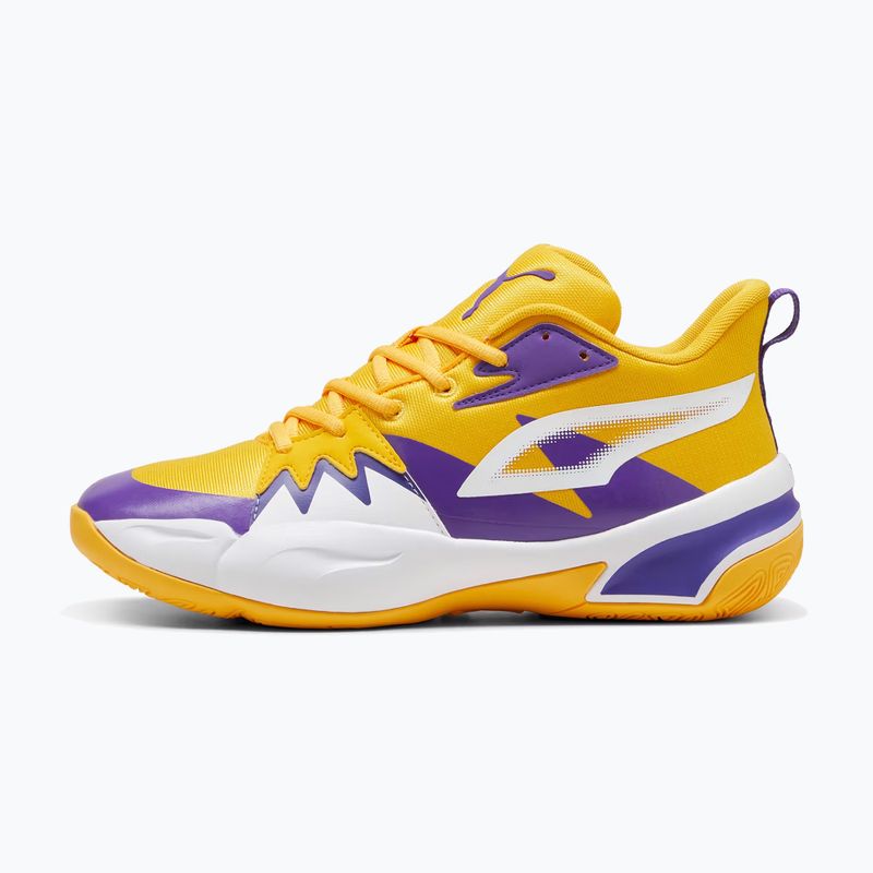 Basketballschuhe PUMA Genetics yellow sizzle/puma white 2