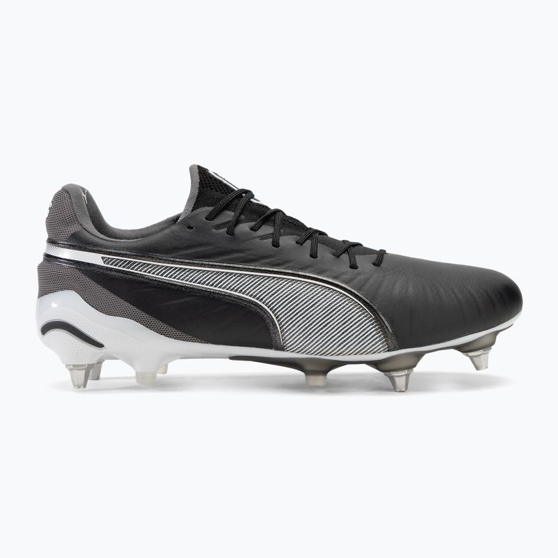 PUMA King Ultimate MxSG Herren Fußballschuhe puma schwarz/puma weiß/cool dark grey 2