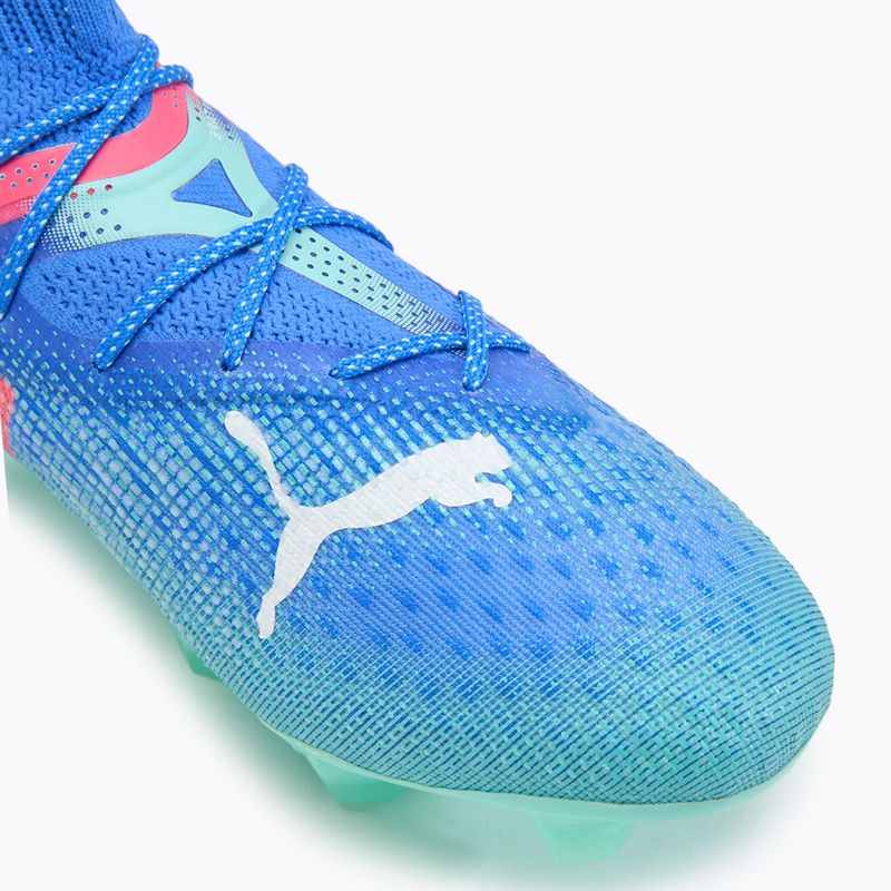 PUMA Future 7 Ultimate FG/AG bluemazing/puma weiß/electric peppermint Fußballschuhe 7
