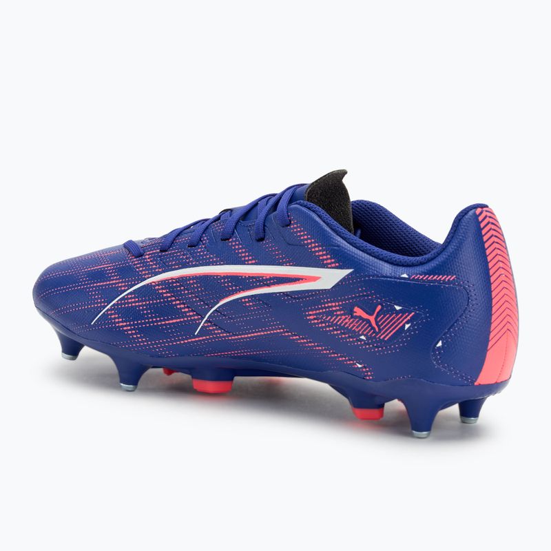 PUMA Ultra 5 Play MxSG Lapislazuli/Puma Weiß/Sonnenuntergang glühen Fußballschuhe 3