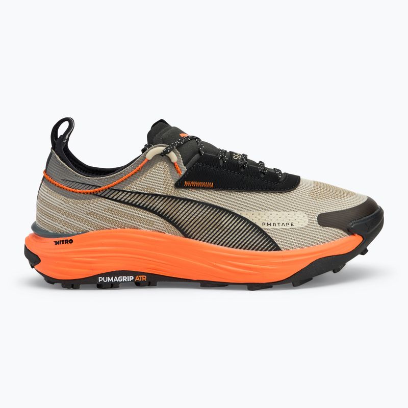 Herren Laufschuhe PUMA Voyage Nitro 3 Tech Wüstenstaub/Flammenflimmern 2