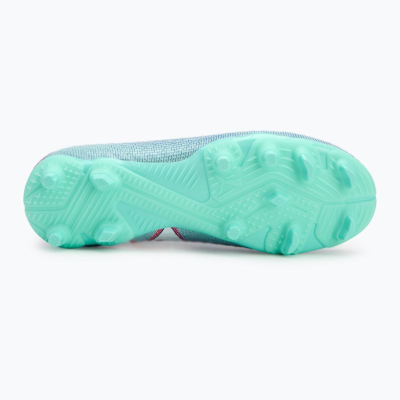 PUMA Future 7 Pro FG/AG Jr Kinder-Fußballschuhe bluemazing/puma weiß/electric peppermint 4