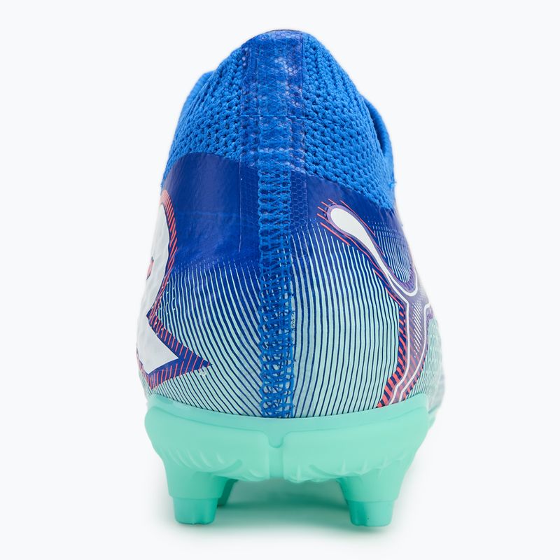 PUMA Future 7 Pro FG/AG Jr Kinder-Fußballschuhe bluemazing/puma weiß/electric peppermint 6