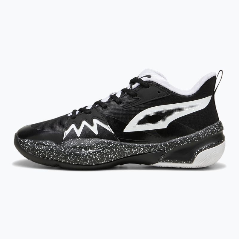 Herren Basketballschuhe PUMA Genetics Speckle puma schwarz/puma weiß 9