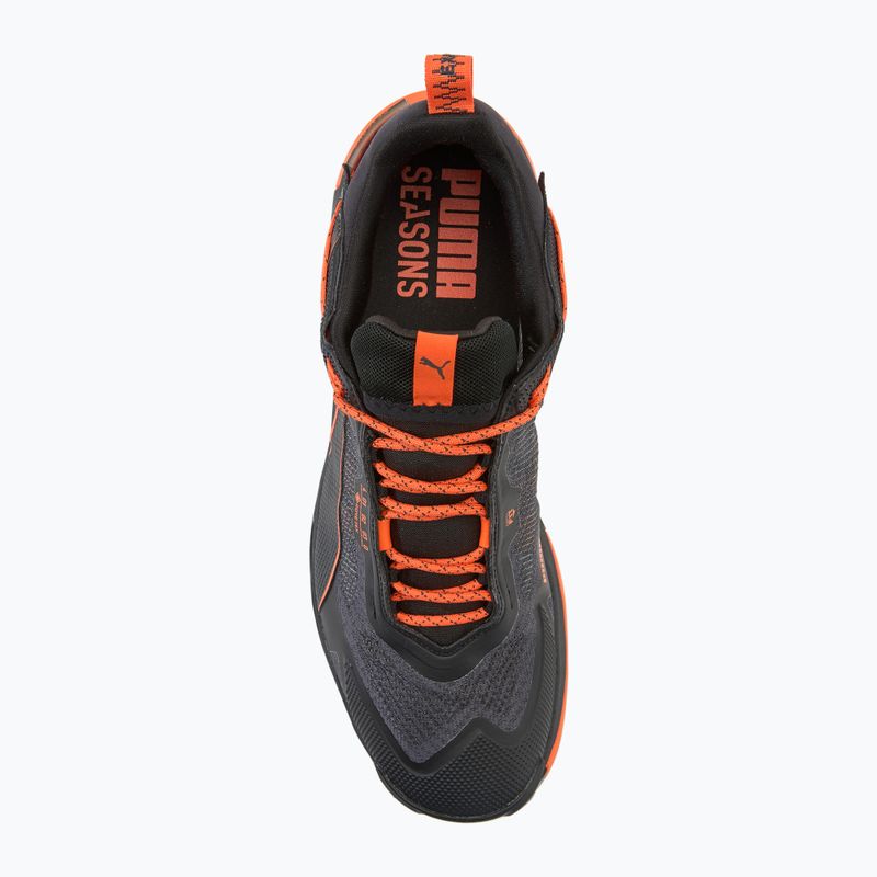 PUMA Explore Nitro GTX Herren Wanderschuhe puma schwarz/flach dunkelgrau/flame flicker 5