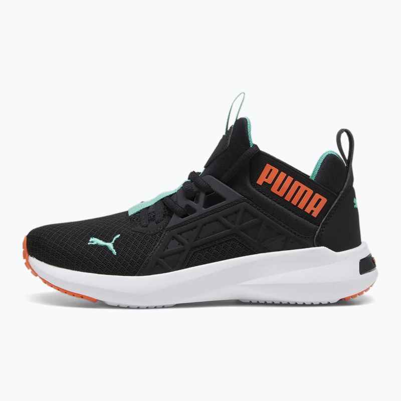 PUMA Softride Enzo NXT Jr Kinderschuhe puma schwarz / jade frost