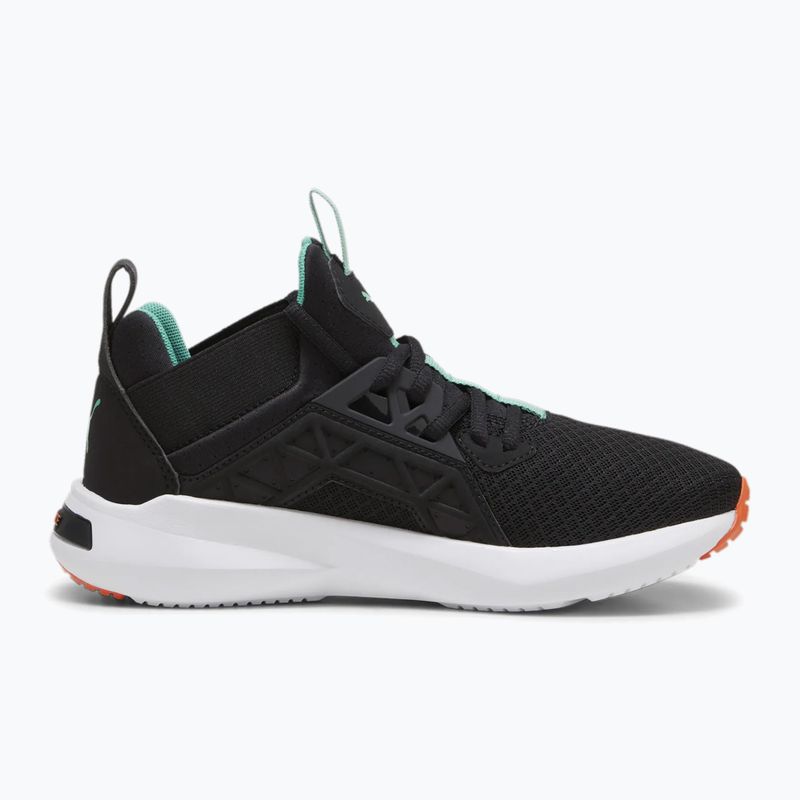 PUMA Softride Enzo NXT Jr Kinderschuhe puma schwarz / jade frost 2