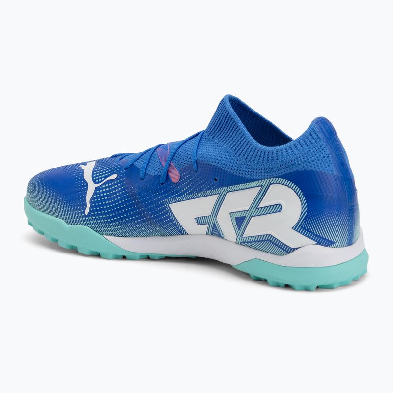 Fußballschuhe PUMA Future 7 Match TT bluemazing/puma white/electric peppermint 5