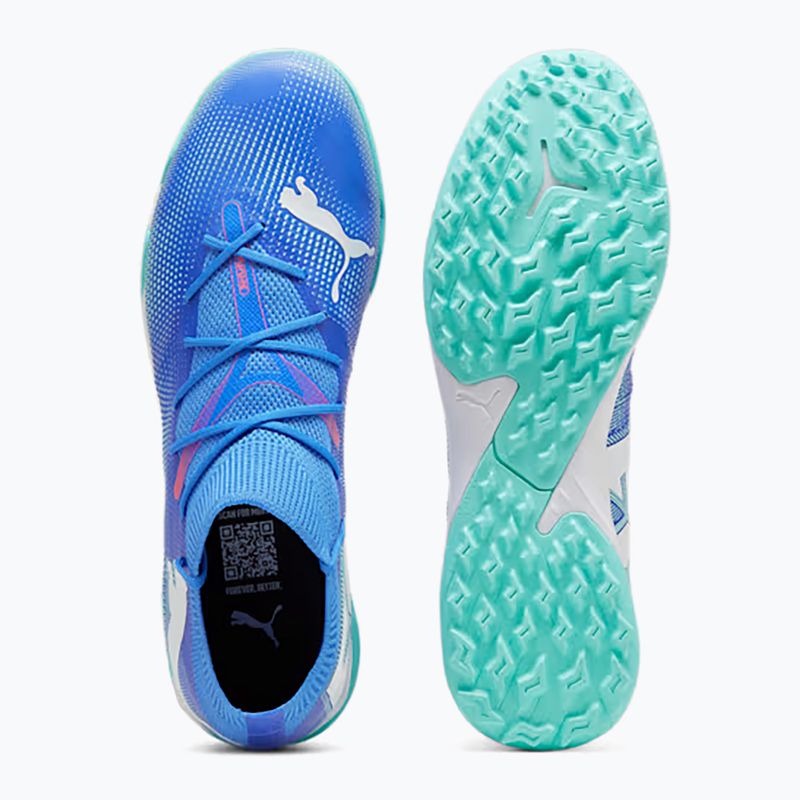 Fußballschuhe PUMA Future 7 Match TT bluemazing/puma white/electric peppermint 7