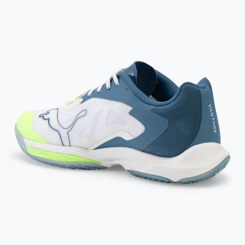 Schuhe PUMA Vantage Nitro puma white/ blue horizon/ fizzy apple 3