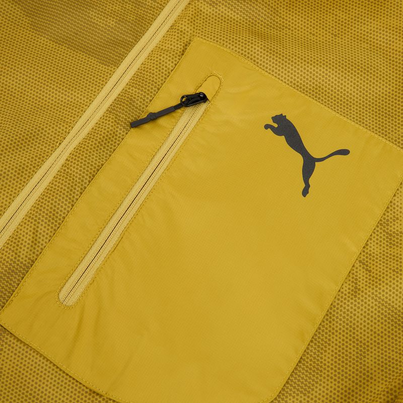Laufjacke für Herren Puma Seasons Windcell Running Jacket gold 3