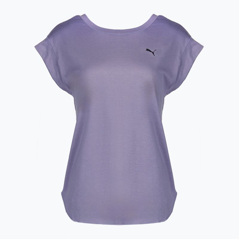 PUMA Studio Foundations blass Pflaume Damen T-Shirt