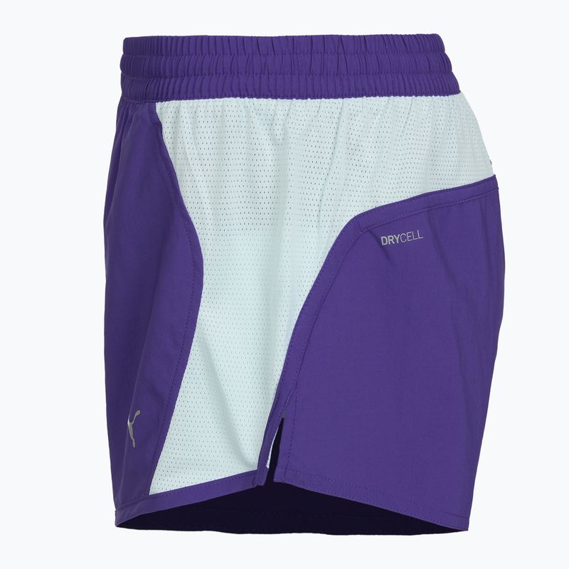 Damen-Laufshorts Puma Run Favorite Velocity 3" Shorts violet/blue/silver/black 3