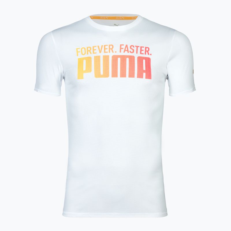 Herren PUMA Run Favorites Forever Faster TEE Shirt puma weiß