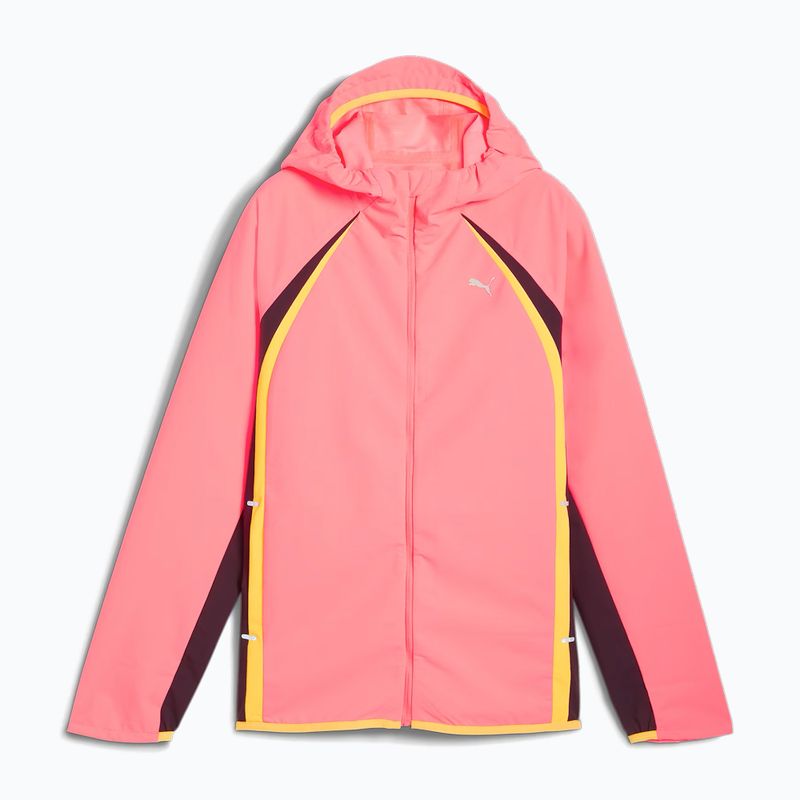 Damen Laufjacke PUMA Run Ultraweave Raincell sunset glow