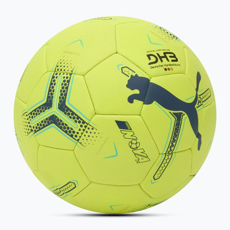 PUMA Nova Lite sprudelnder Apfel/grauer Himmel Handball Größe 0 2