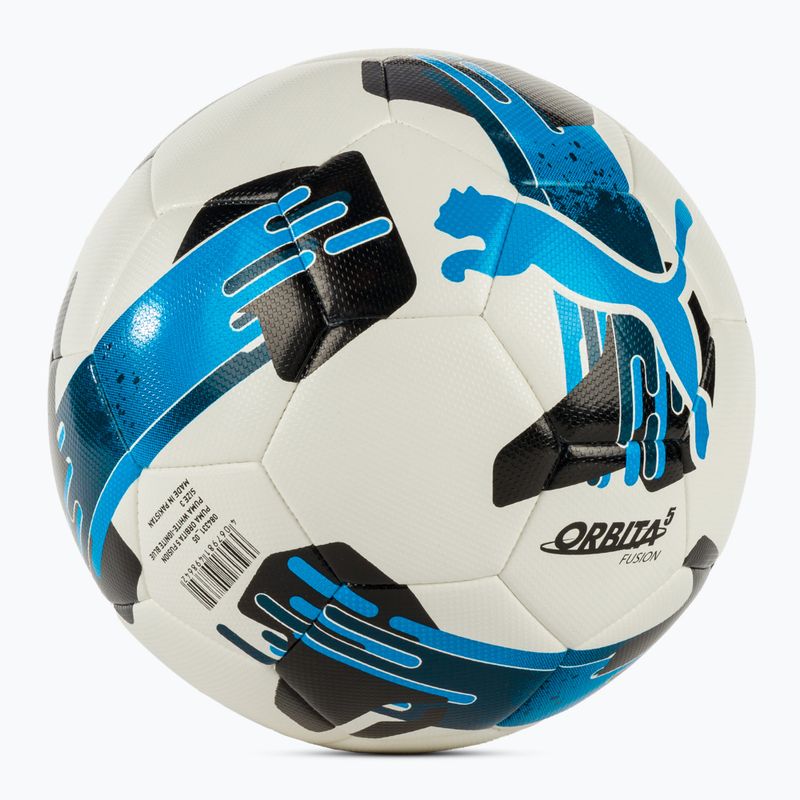 PUMA Orbit 5 Fusion Fußball puma weiß/ingite blau Größe 3 2