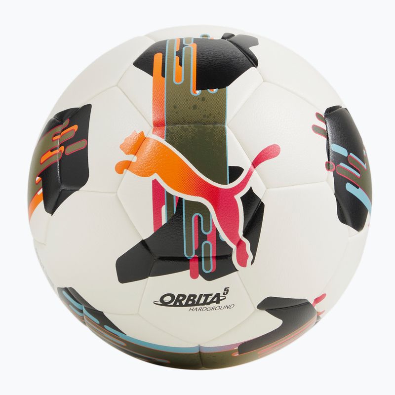 PUMA Orbit 5 TB Hardground Fußball puma weiß/multicolor Größe 5