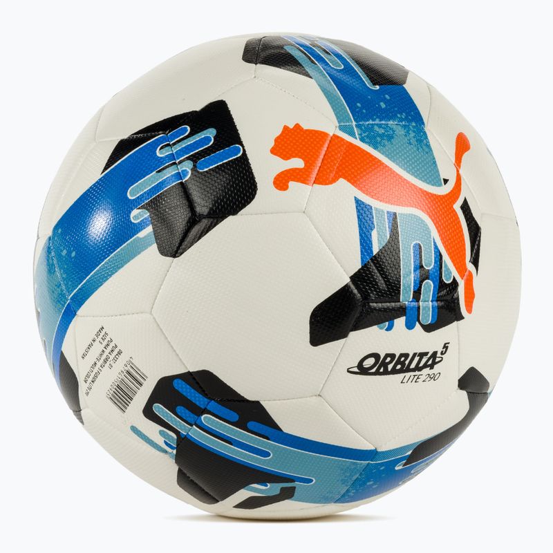 PUMA Orbit 5 Fusion Lite Fußball puma weiß/multicolor Größe 5 2