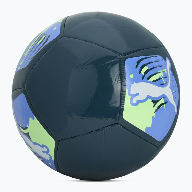 Fußball PUMA Big Cat fizzy apple/elektro purple Größe 5 2