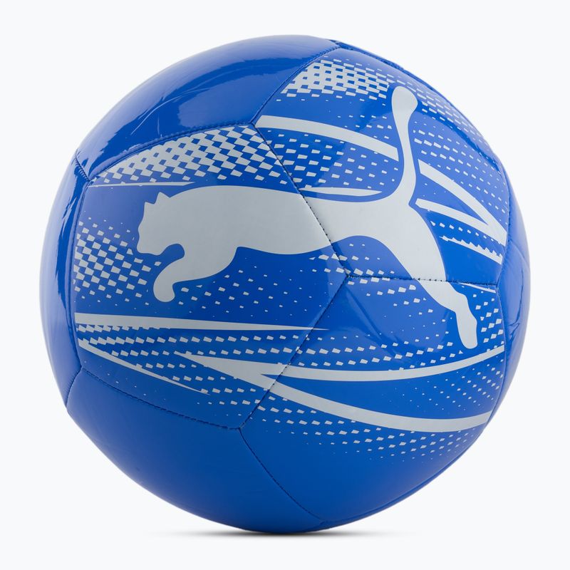 PUMA Attacanto Graphic Fußball puma weiß/blauemazing Größe 5 2