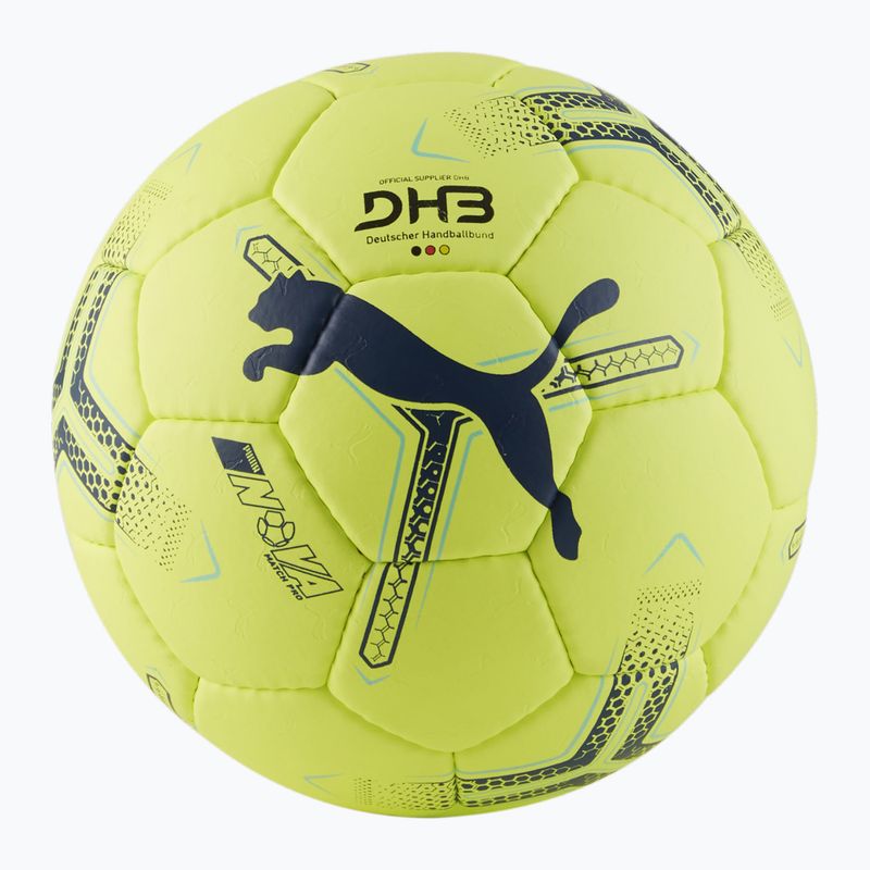 PUMA Nova Match Pro sprudelnder Apfel/graue Skier Handball Größe 2 4