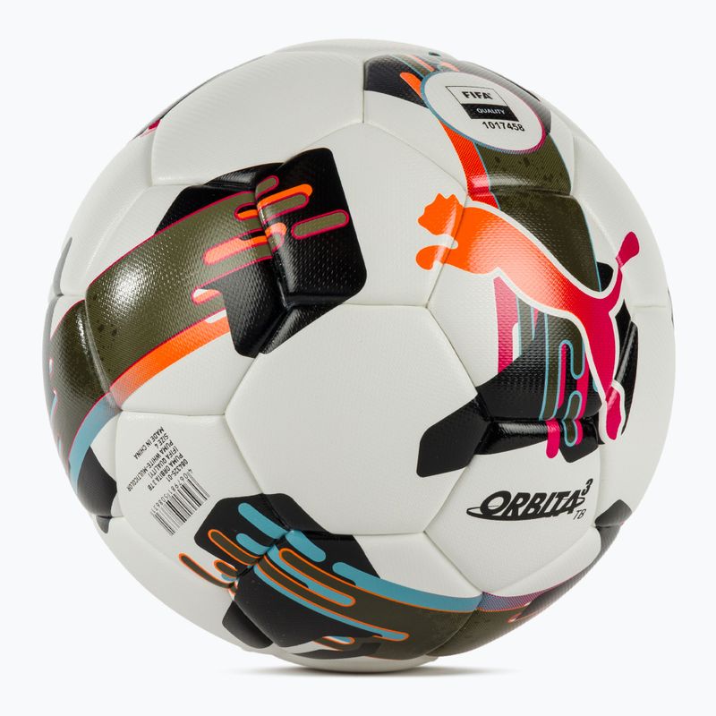PUMA Orbit 3 TB FIFA Qualität Fußball puma weiß/multicolor Größe 4 2