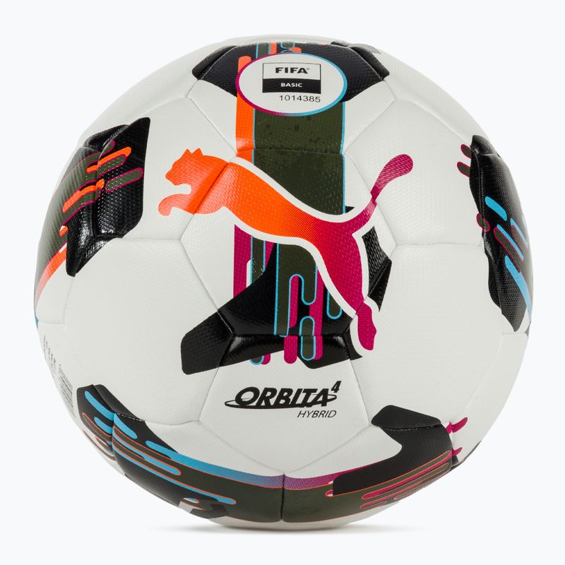 PUMA Orbita 4 HYB FIFA Basic Fußball puma weiß/multicolor Größe 4