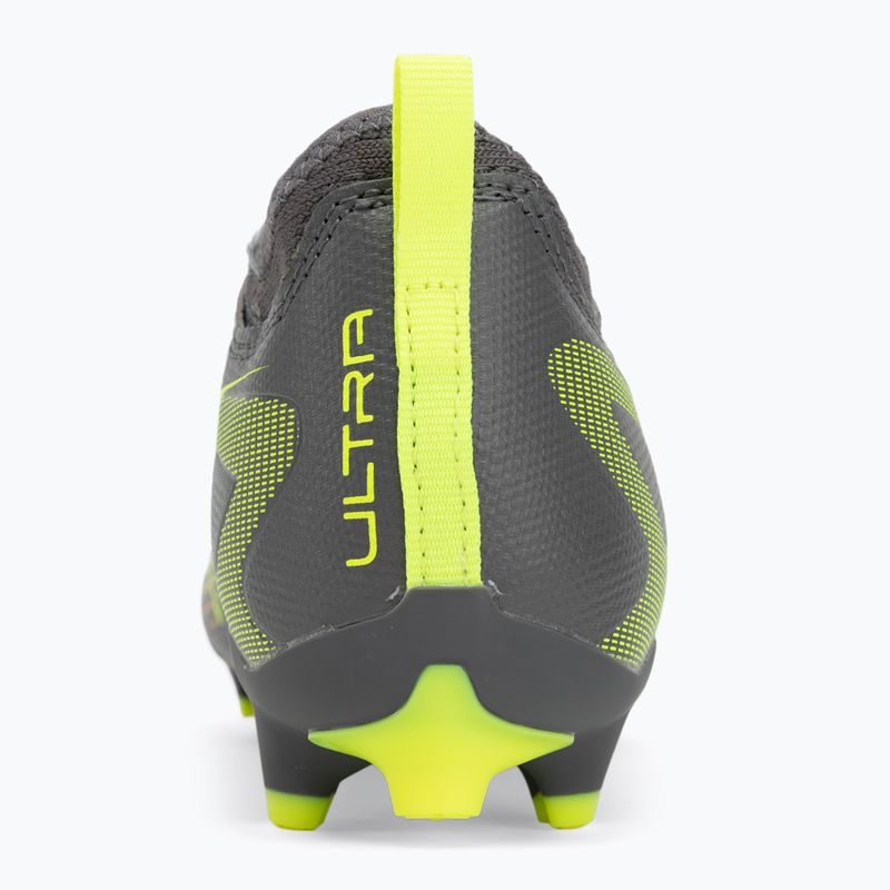 Fußballschuhe Kinder PUMA Ultra 5 Match FG/AG Jr matte aged silver/yellow alert/puma aged silver 6