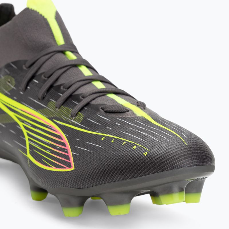 Fußballschuhe Herren PUMA Ultra 5 Match+ FG/AG matte aged silver/yellow alert/puma aged silver 7
