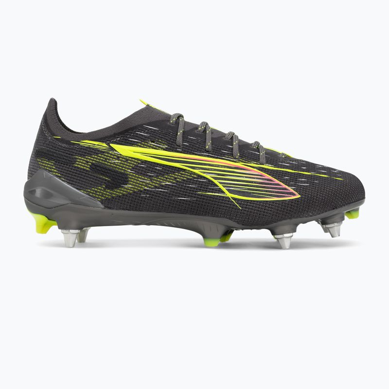 Fußballschuhe Herren PUMA Ultra 5 Ultimate MxSG matte aged silver/yellow alert/sun struck 2