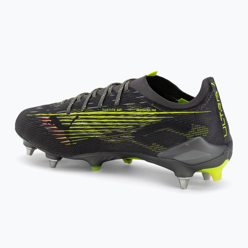 Fußballschuhe Herren PUMA Ultra 5 Ultimate MxSG matte aged silver/yellow alert/sun struck 3