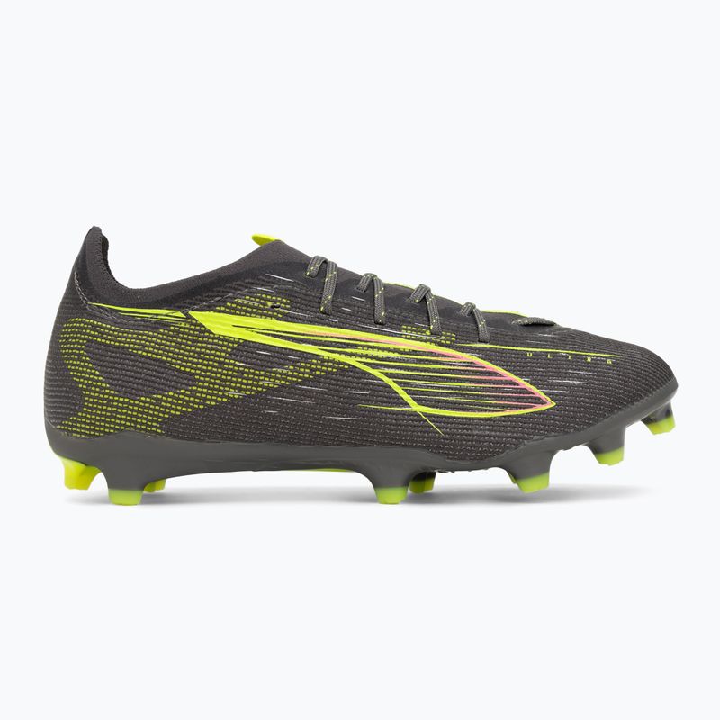Fußballschuhe Herren PUMA Ultra 5 Pro FG/AG matte aged silver/yellow alert/sun struck 3