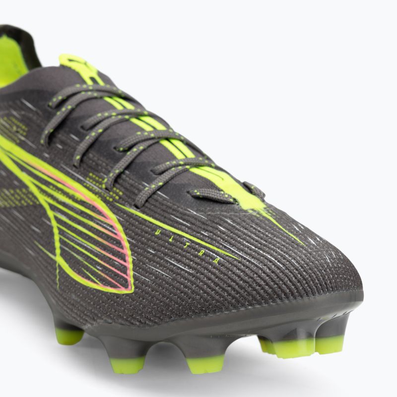 Fußballschuhe Herren PUMA Ultra 5 Pro FG/AG matte aged silver/yellow alert/sun struck 7