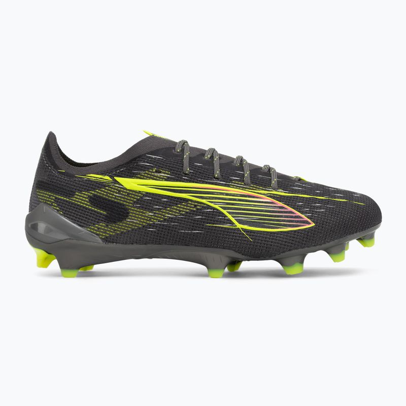 Fußballschuhe Herren PUMA Ultra 5 Ultimate FG matte aged silver/yellow alert/sun struck 3
