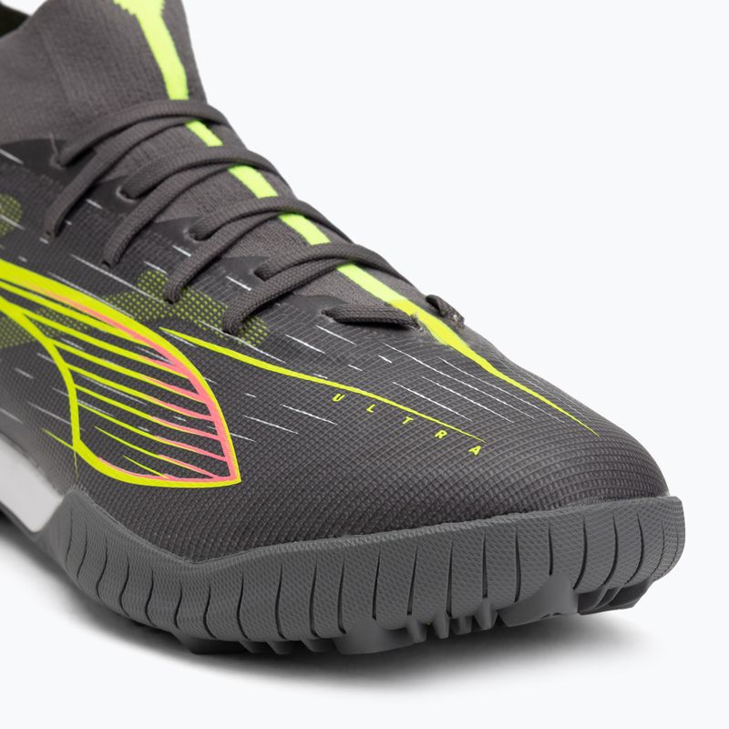 Fußballschuhe PUMA Ultra 5 Match+ TT matte aged silver/yellow alert/puma aged silver 7