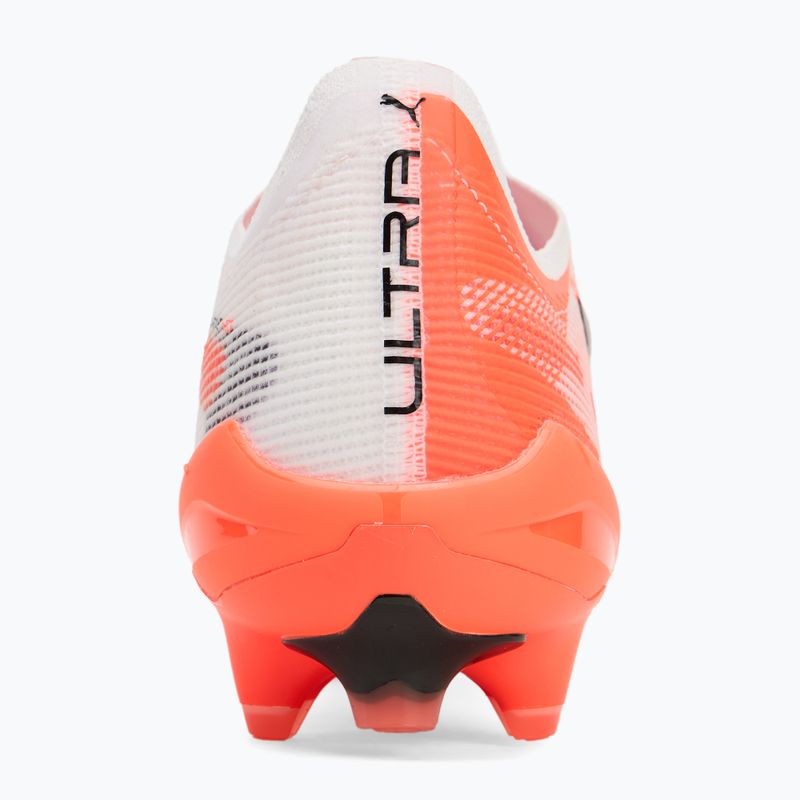 Fußballschuhe Herren PUMA Ultra 5 Ultimate FG puma white/puma black/glowing red 6