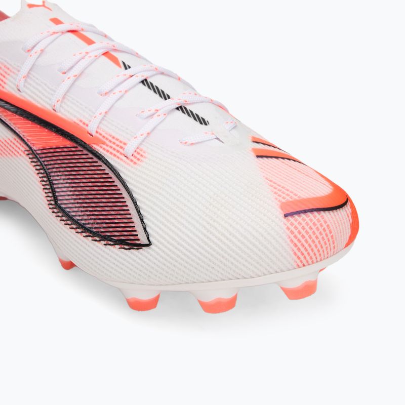 Fußballschuhe Herren PUMA Ultra 5 Ultimate FG puma white/puma black/glowing red 7